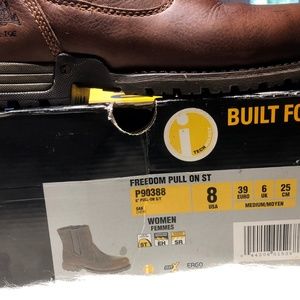 caterpillar freedom work boot